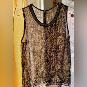 NWOT monoreno blouse L